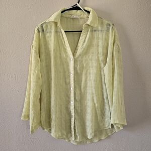 Light Yellow Women's Blouse
